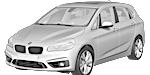 BMW F45 U1249 Fault Code